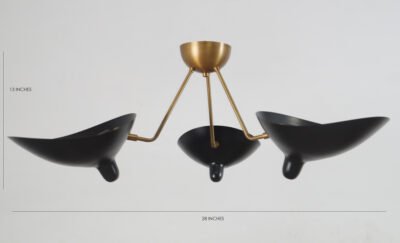 serge-mouille-flush-mount-ceiling-light