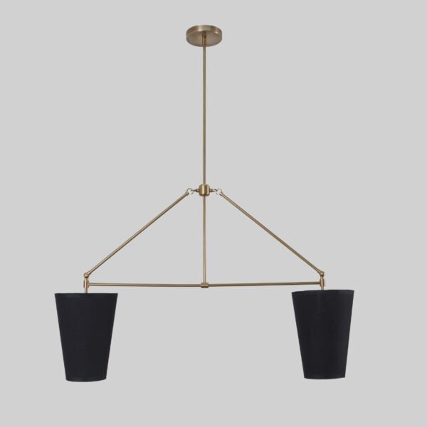 Simone Linear 2-Light Pendant - Image 4