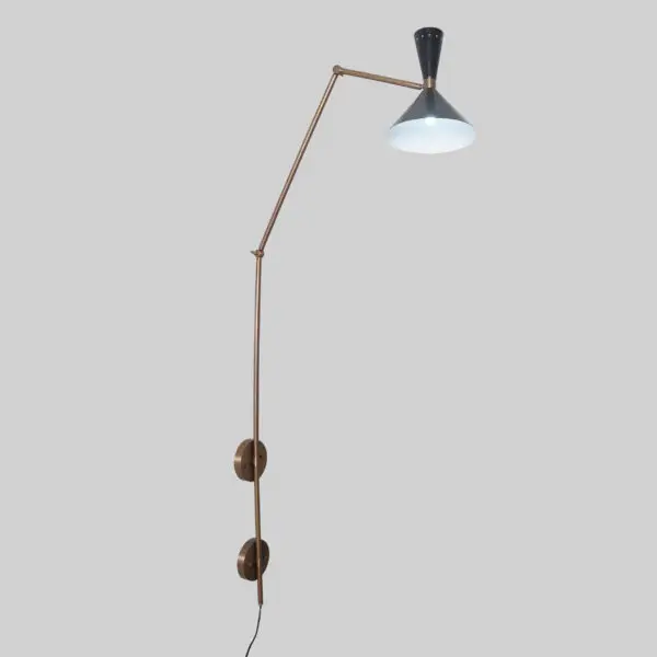 Swing Arm Industrial Wall Lamp