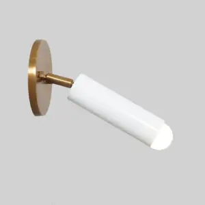 Tube Shade Wall Scone