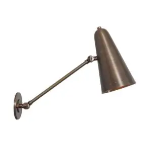 Mini Novel Brass Swing Arm Wall Lamp