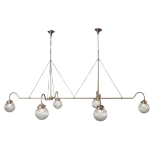Iceland 6 Brass Chandelier