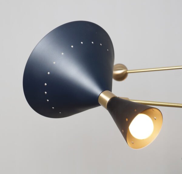 Giano Orbitale Brass Chandelier - Image 2