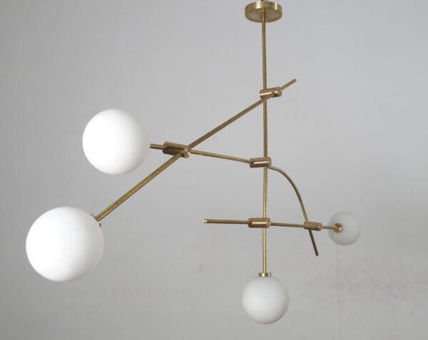 Tempo Four Light Linear Chandelier - Image 3
