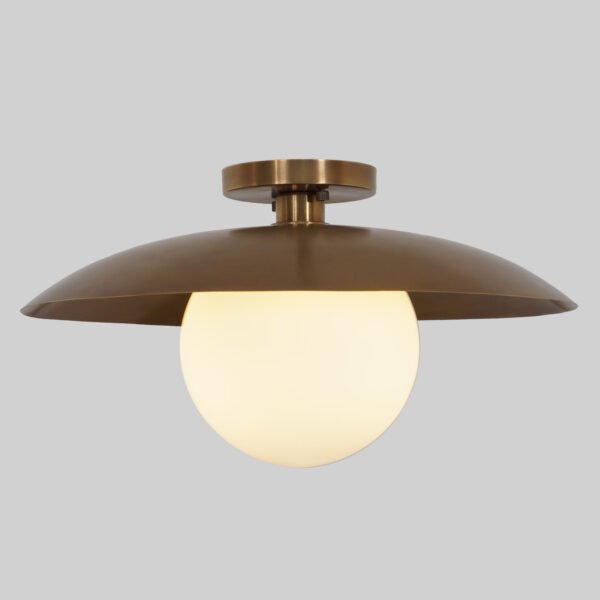 Robin Globe Semi Flush Mount - Image 3