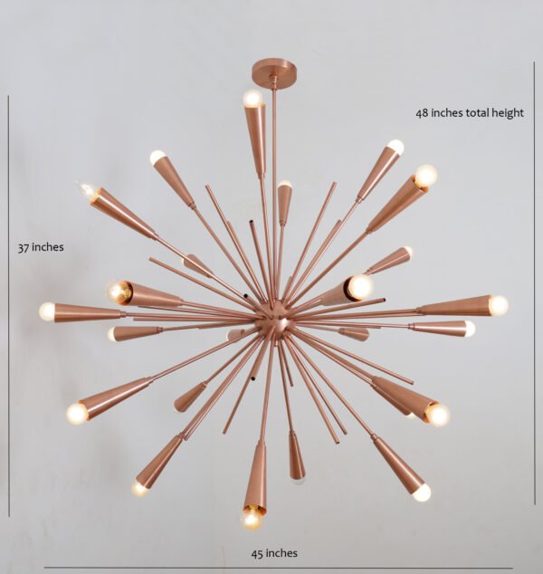 Alice Starburst Chandelier - Image 3