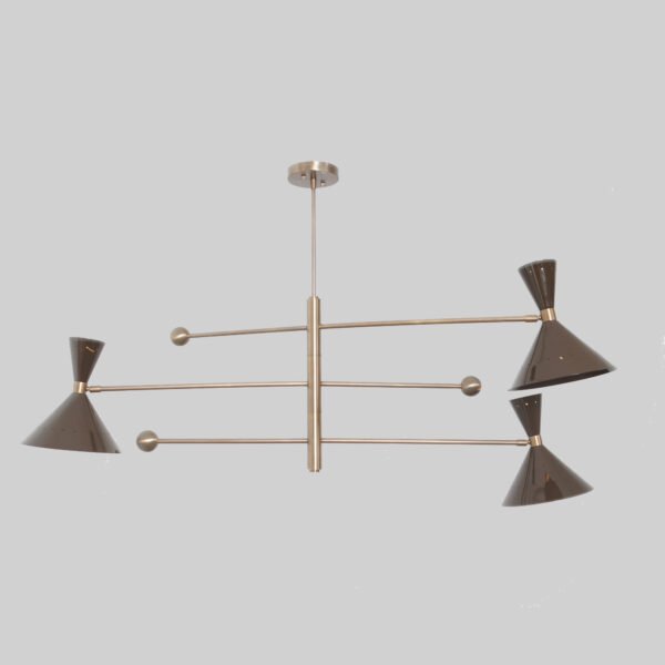 3 light chandelier - Image 3