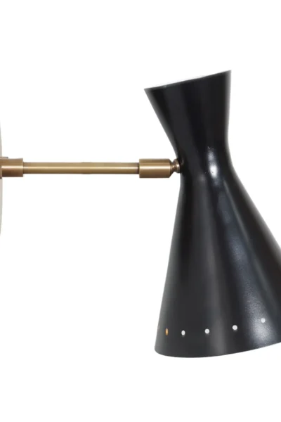 Perforated Pivot Wall Sconce