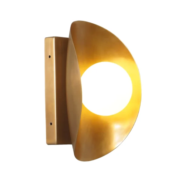 Single Globe Wall Sconce - Image 2