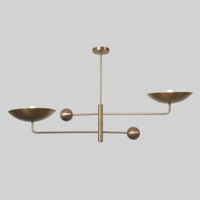 two-curved-disk-shade-brass-chandelier-fixture