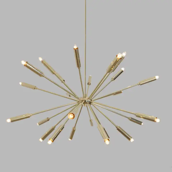 Twenty Four Light Sputnik Chandelier Light Fixture - Image 3