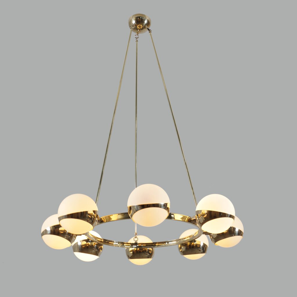 Ring Globe Chandelier Large