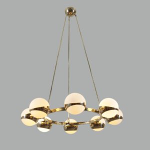 Ring Globe Chandelier - 8 Light