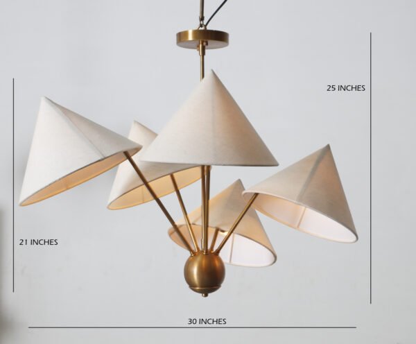 Mantis Chandelier - 3 Lights - Image 3