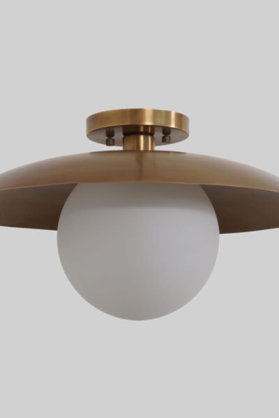 Robin Globe Semi Flush Mount