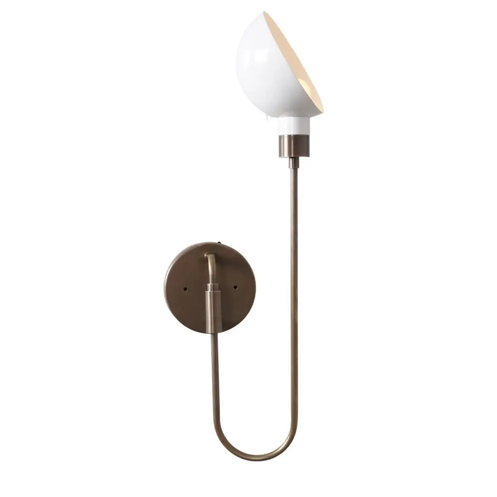 Scoop Swing Arm Wall Sconce Lamp​