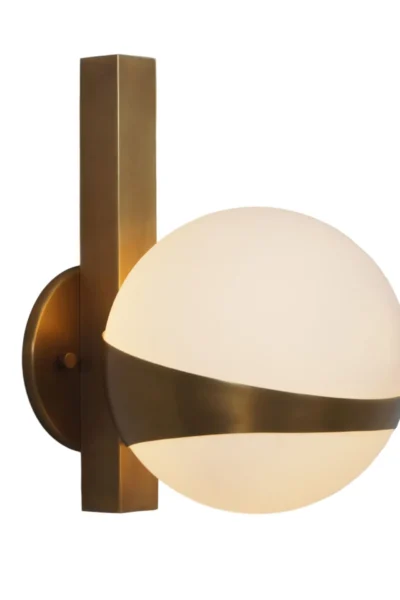 Ring Single Globe Sconce
