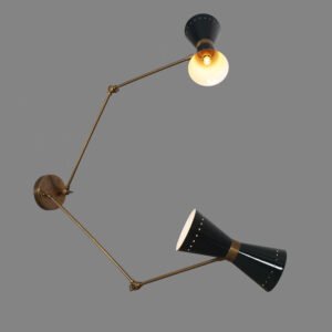 Diabolo Sconce Stilnovo Style, Wall Lamp