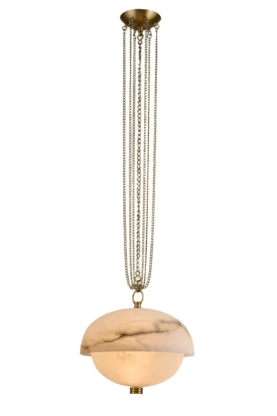 Volterra Alabaster Pendant Light