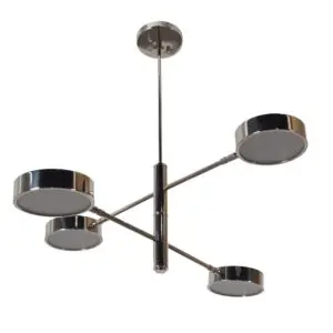 Two Tier Four Light LED Chandelier