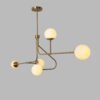 Celesta 5 Linear Globe Chandelier