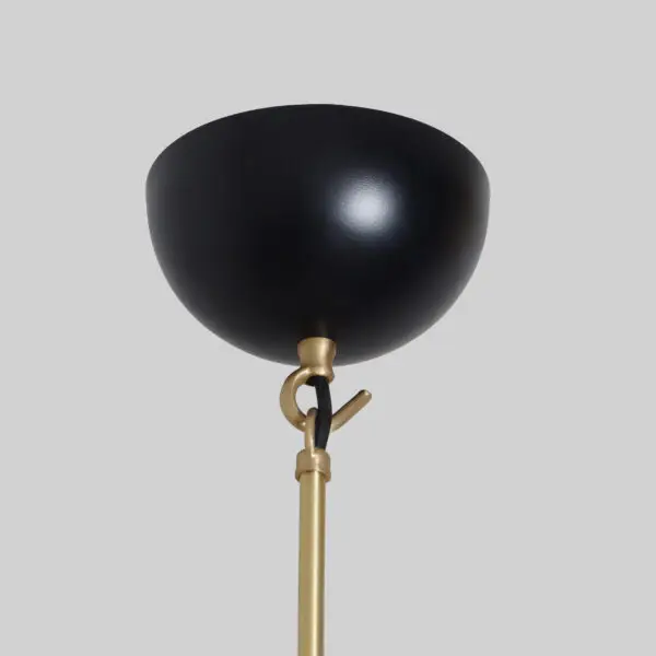 Sixteen Light Sputnik Chandelier Light Fixture - Image 5