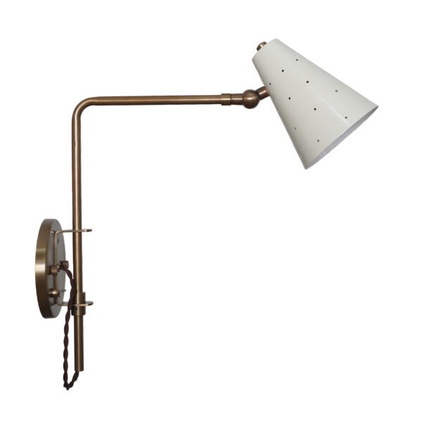 Perforated Articulating Sconce