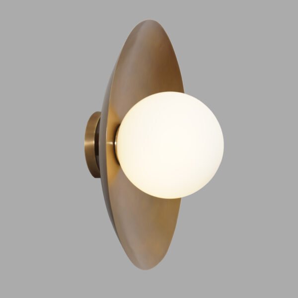 Robin Globe Semi Flush Mount - Image 2