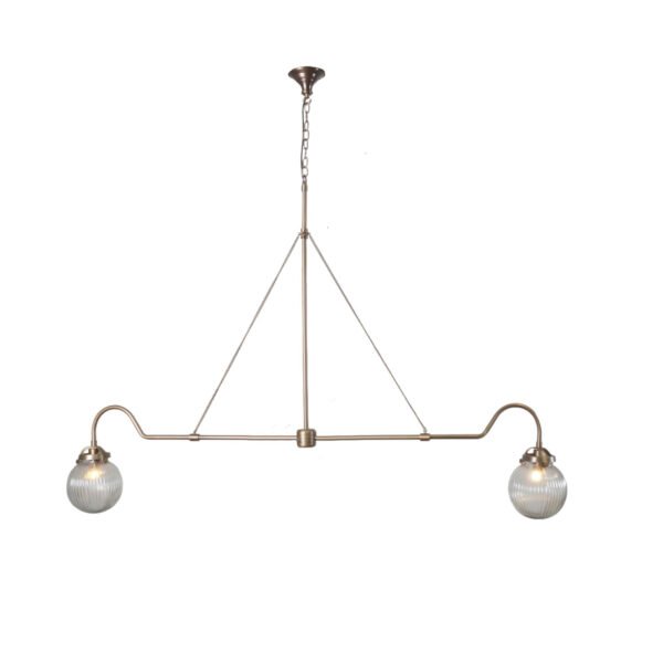 Iceland 2 Brass Chandelier
