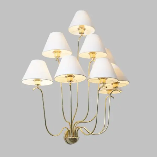 Jean Royère Bouquet 9-branched Wall Lamp - Image 3