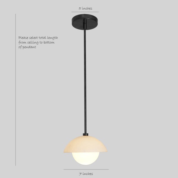 Luna Dome Pendant - Image 3