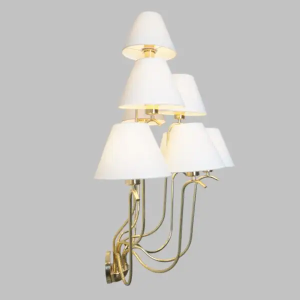 Jean Royère Bouquet 9-branched Wall Lamp - Image 4