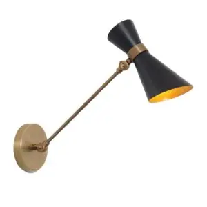 Modern Brass Peggy Wall Sconce