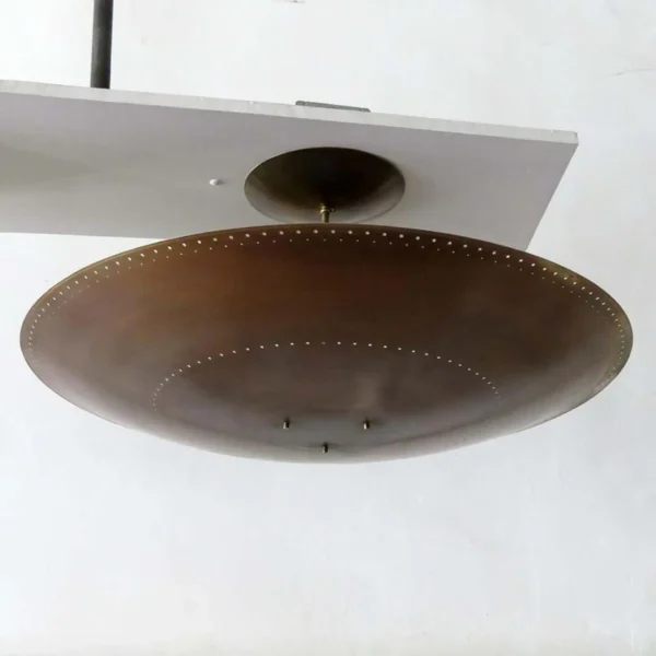 6 Light Stilnovo Style Disk Flush mount Ceiling Light - Image 2