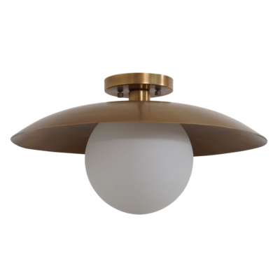 single-globe-brass-flush-mount-ceiling-lamp