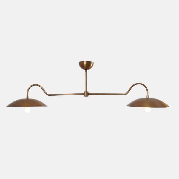 Aldorno Brass Linear Chandelier - Image 2