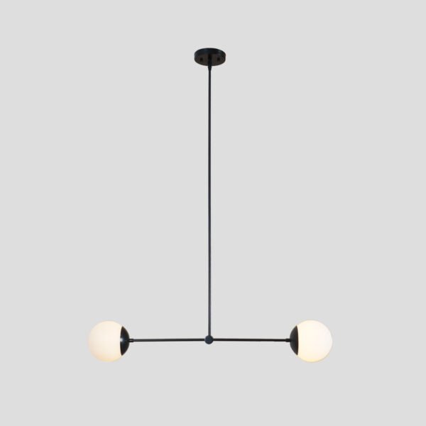 2 globe sputnik chandelier