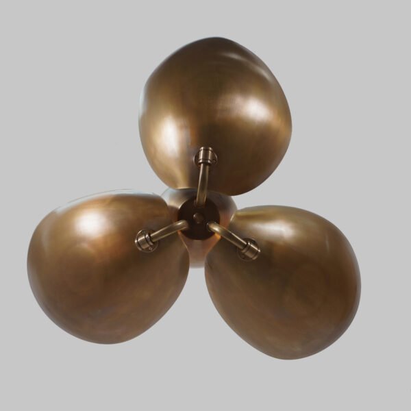 Turtle flush mount ceiling light - Image 4