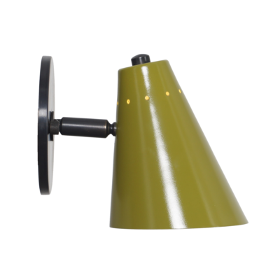 single-light-cone-shade-pivot-brass-wall-sconce