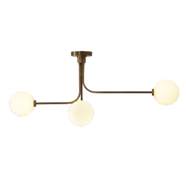 Apollo Linear Semi Flush Mount