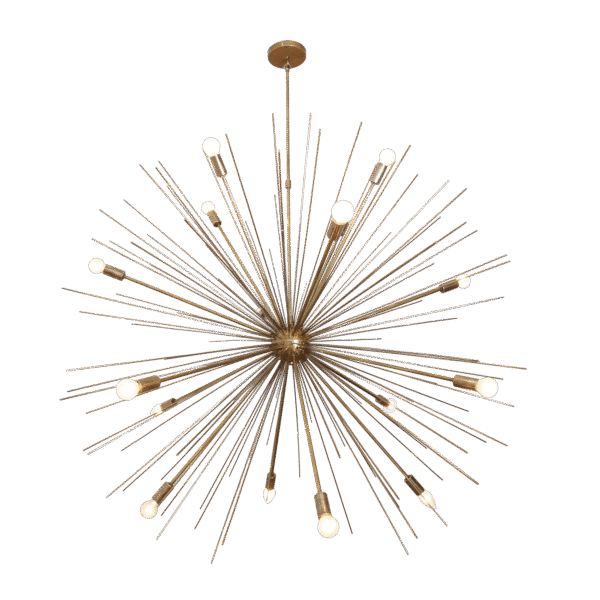 Large Stellar Starburst Chandelier