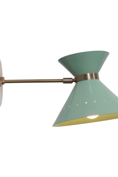 Brass Pivot Wall Sconce