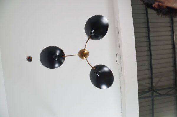 Serge Mouille flush mount ceiling light - Image 2