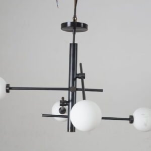 4 globe chandelier light