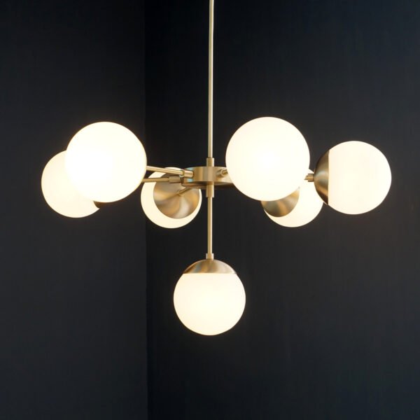 Six Light Eclipse Chandelier - Image 2