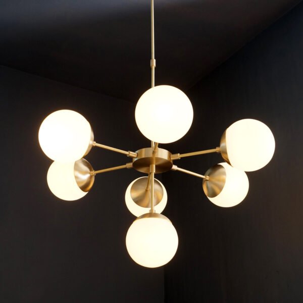 Six Light Eclipse Chandelier - Image 3