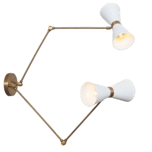 Gemini Double Articulated Sconce