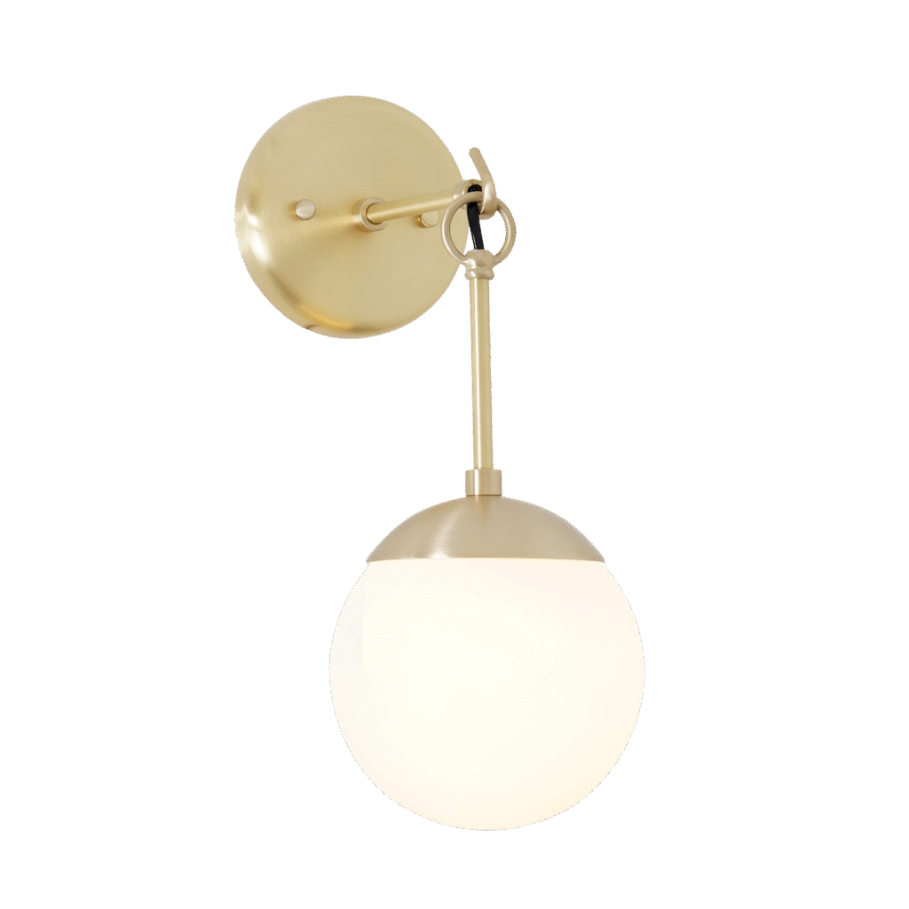 Hooked Globe Sconce