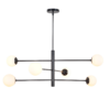 Tortora 6 Contemporary Globe Chandelier