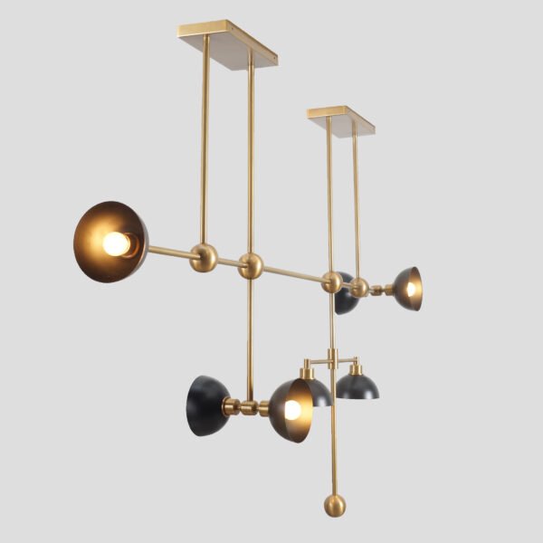 Trapeze linear pendant - 7 Light - Image 3